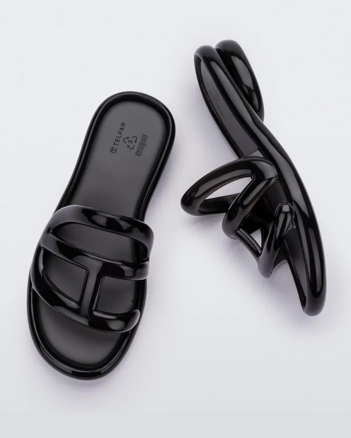 Women Jelly Slide Black Melissa Slides
