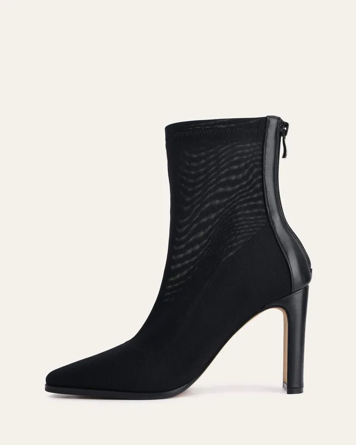 Women Jessie high ankle boots black HIGH BOOTS jomercer Women Jessie high ankle boots black HIGH BOOTS jomercer