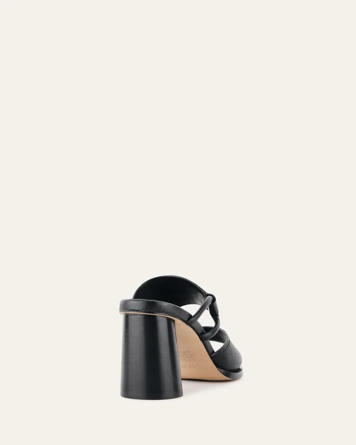 Women jomercer Cammy mid heel sandals black leather MID HEELS Women jomercer Cammy mid heel sandals black leather MID HEELS