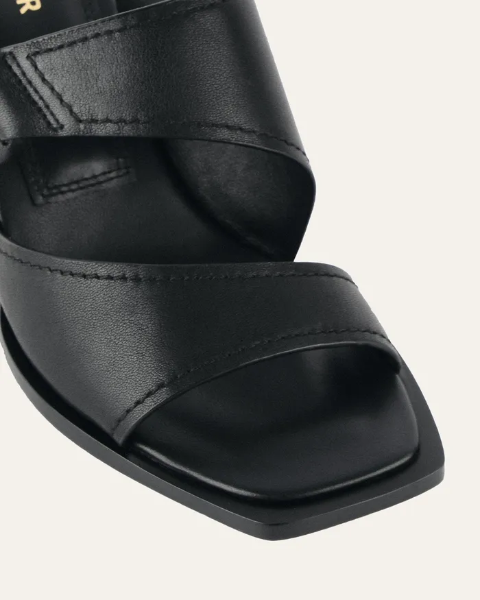 Women jomercer Cammy mid heel sandals black leather MID HEELS Women jomercer Cammy mid heel sandals black leather MID HEELS
