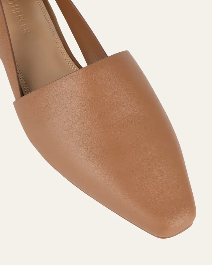 Women jomercer Willa casual flats caramel leather CASUAL