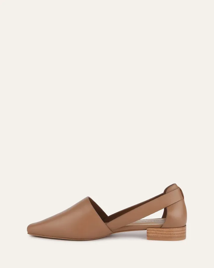 Women jomercer Willa casual flats caramel leather CASUAL