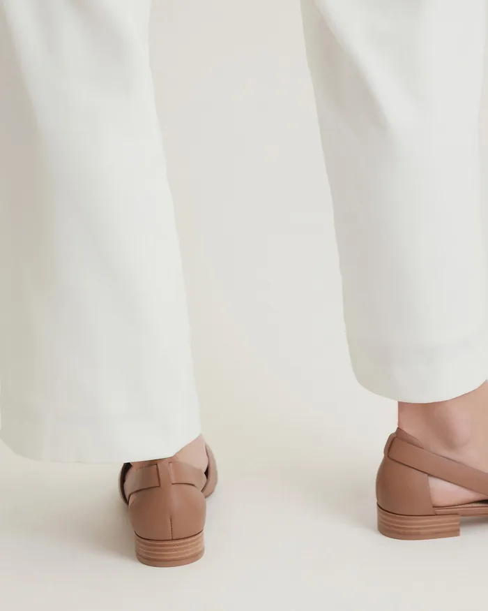 Women jomercer Willa casual flats caramel leather CASUAL