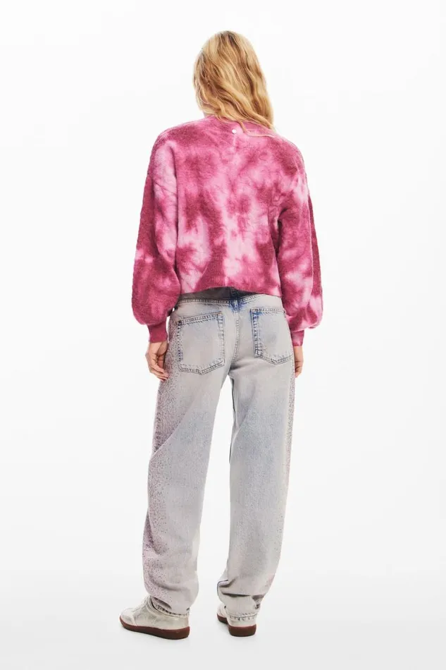Women Jumpers Desigual Tiedye Sweater