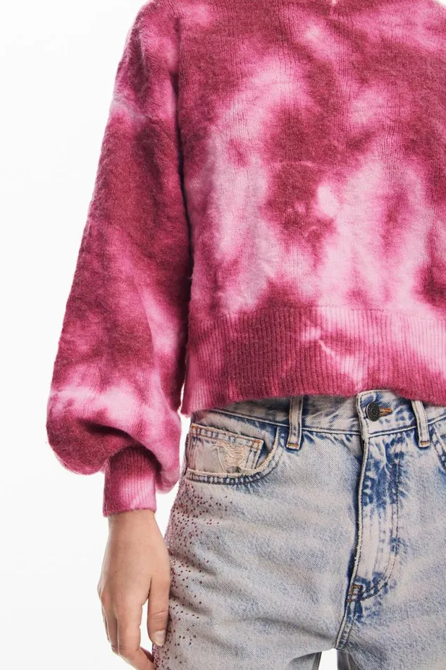 Women Jumpers Desigual Tiedye Sweater