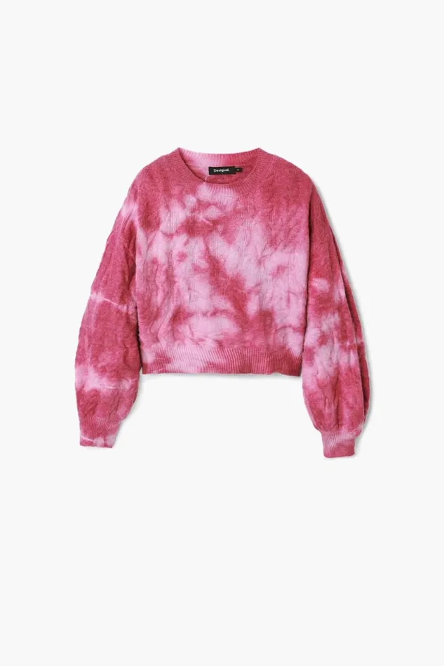 Women Jumpers Desigual Tiedye Sweater