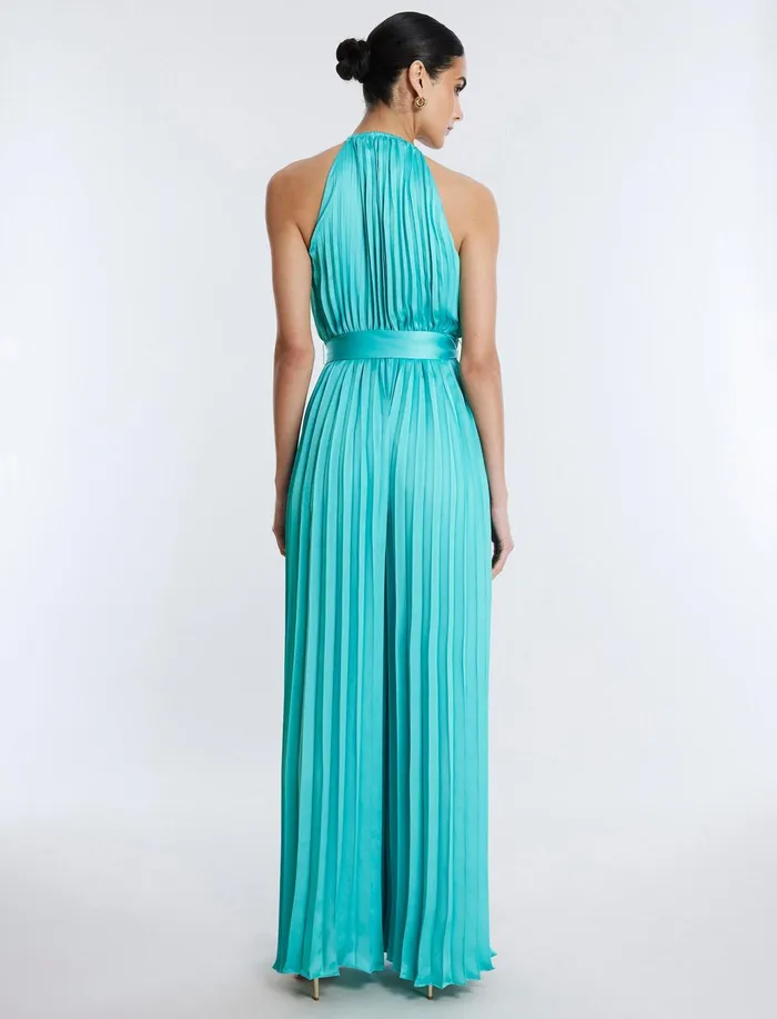 Women Jumpsuits and Rompers BCBG Libby Wide Leg Belted Jumpsuit Polynya