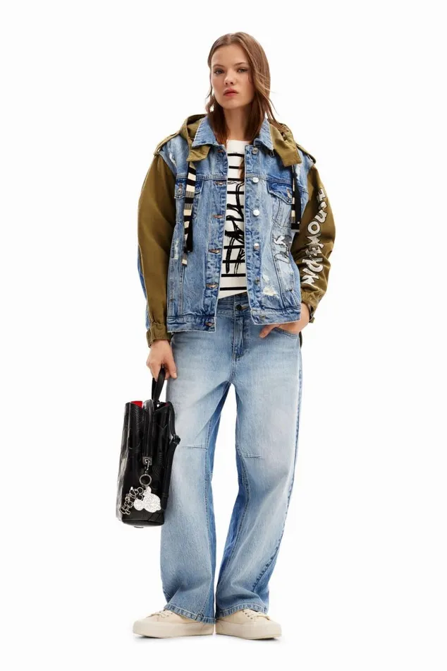 WomenKids Coats And Jackets Desigual Disney039s Mickey Mouse Parka Jacket