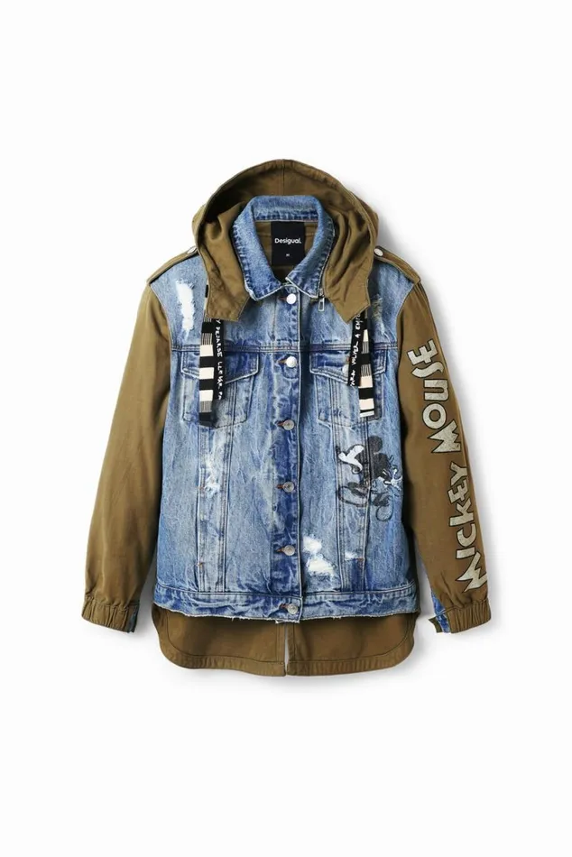 WomenKids Coats And Jackets Desigual Disney039s Mickey Mouse Parka Jacket