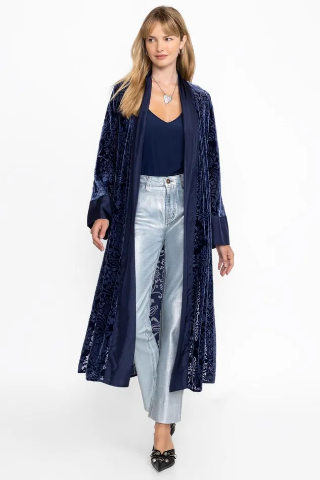Women Kimonos Johnny Was IZZY KIMONO Sapphire Blue