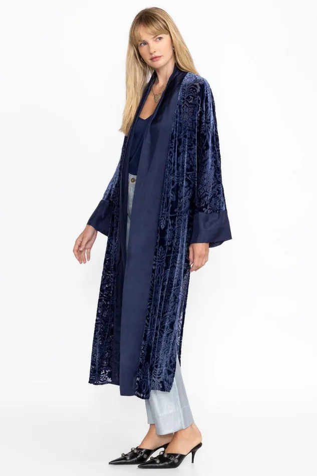 Women Kimonos Johnny Was IZZY KIMONO Sapphire Blue Women Kimonos Johnny Was IZZY KIMONO Sapphire Blue