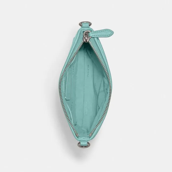 Women Kitt Messenger Crossbody Silverfaded Blue Coach Crossbody Bags