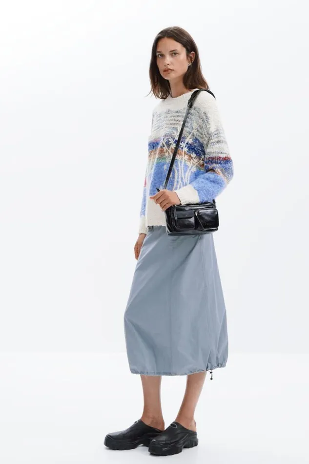 Women Knitwear Desigual Knit Sweater