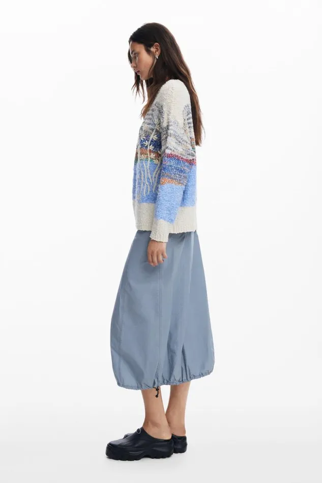 Women Knitwear Desigual Knit Sweater