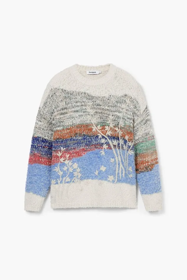 Women Knitwear Desigual Knit Sweater