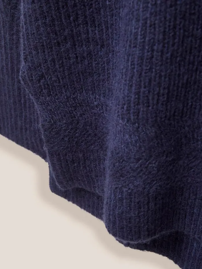 Women KNITWEAR White Stuff LOVELY RIB JUMPER French Navy Women KNITWEAR White Stuff LOVELY RIB JUMPER French Navy