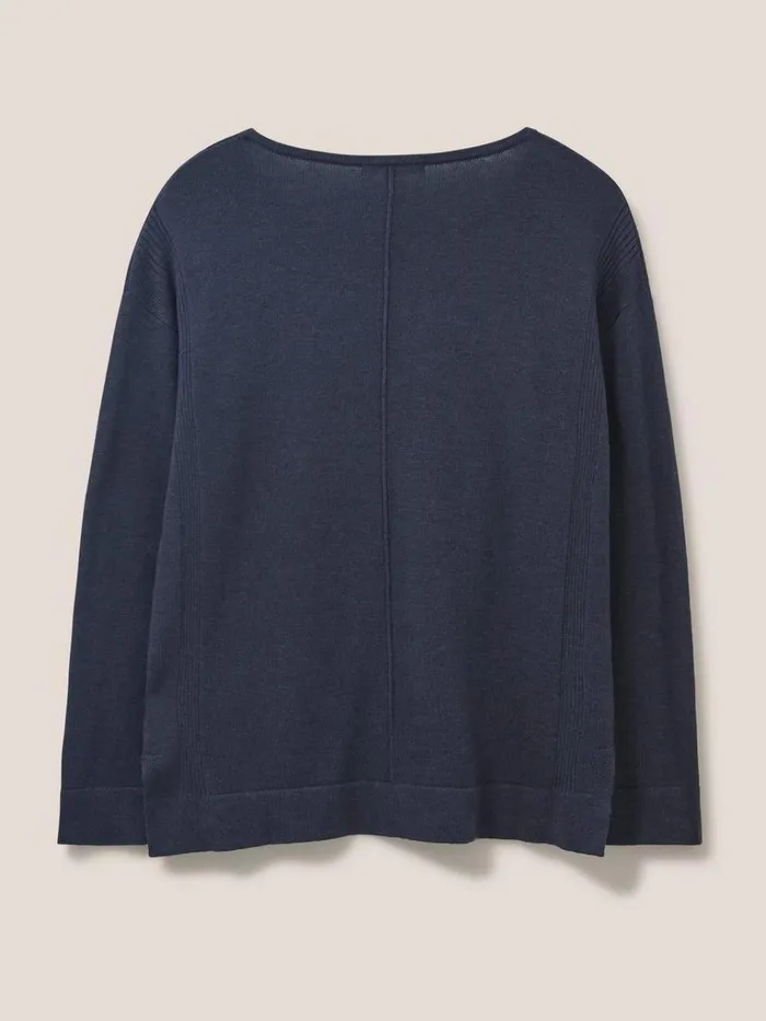 Women KNITWEAR White Stuff Olivia Jumper French Navy Women KNITWEAR White Stuff Olivia Jumper French Navy