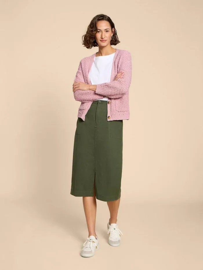 Women KNITWEAR White Stuff SESSI CARDI Dusty Pink