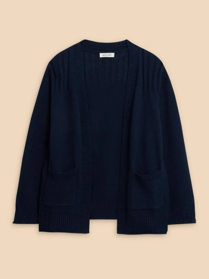 Women KNITWEAR White Stuff TULA CARDI French Navy Women KNITWEAR White Stuff TULA CARDI French Navy