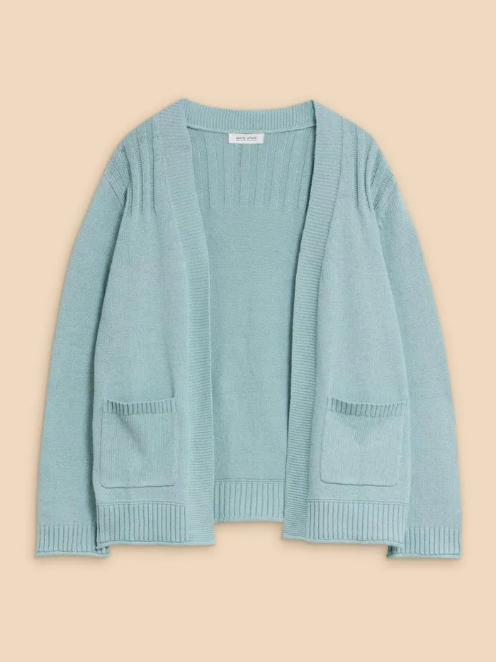 Women KNITWEAR White Stuff TULA CARDI Light Teal Women KNITWEAR White Stuff TULA CARDI Light Teal