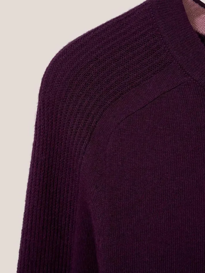 Women KNITWEAR White Stuff URBAN JUMPER Dk Plum Women KNITWEAR White Stuff URBAN JUMPER Dk Plum
