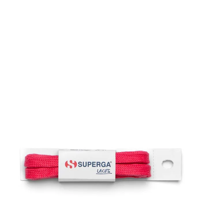 Women LACES Unisex COLOR LACES Laces TOTAL CORAL FLUO Superga Shoe Laces