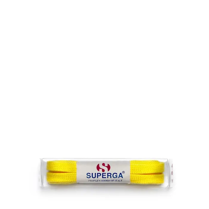 Women LACES Unisex Color Laces Laces YELLOW RADIANT Superga Shoe Laces