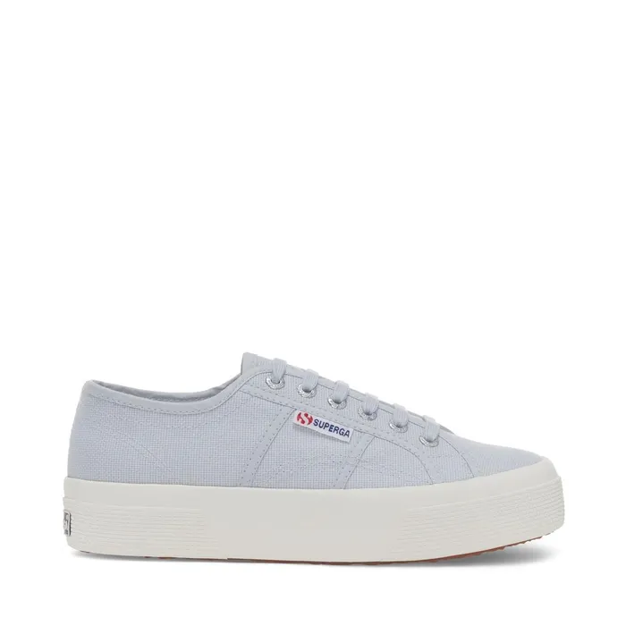 Women Lady Shoes Unisex 2740 PLATFORM Wedge GREY LILLAFAVORIO Superga Platform