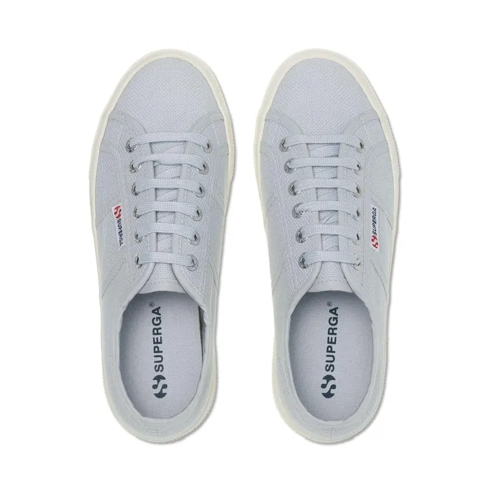 Women Lady Shoes Unisex 2740 PLATFORM Wedge GREY LILLAFAVORIO Superga Platform