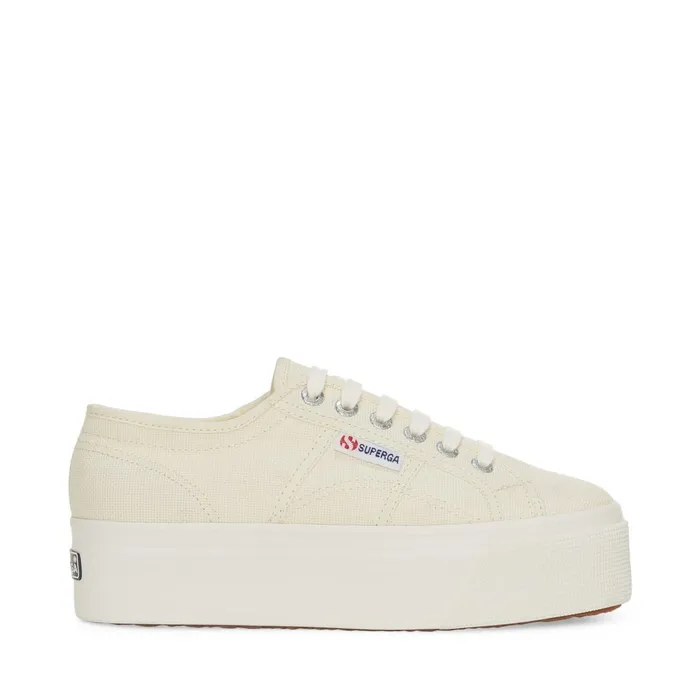 Women Lady Shoes Woman 2790 PLATFORM Wedge BEIGE NATURALFAVORIO Superga Platform