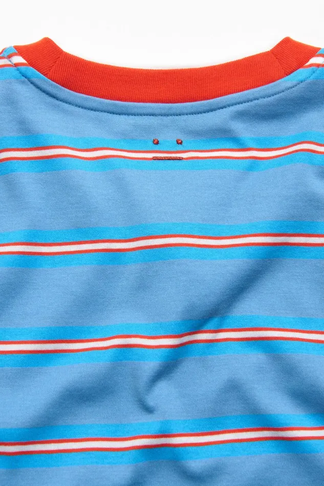 Women Layered Tshirt Sea Blue Acne Studios Tshirts