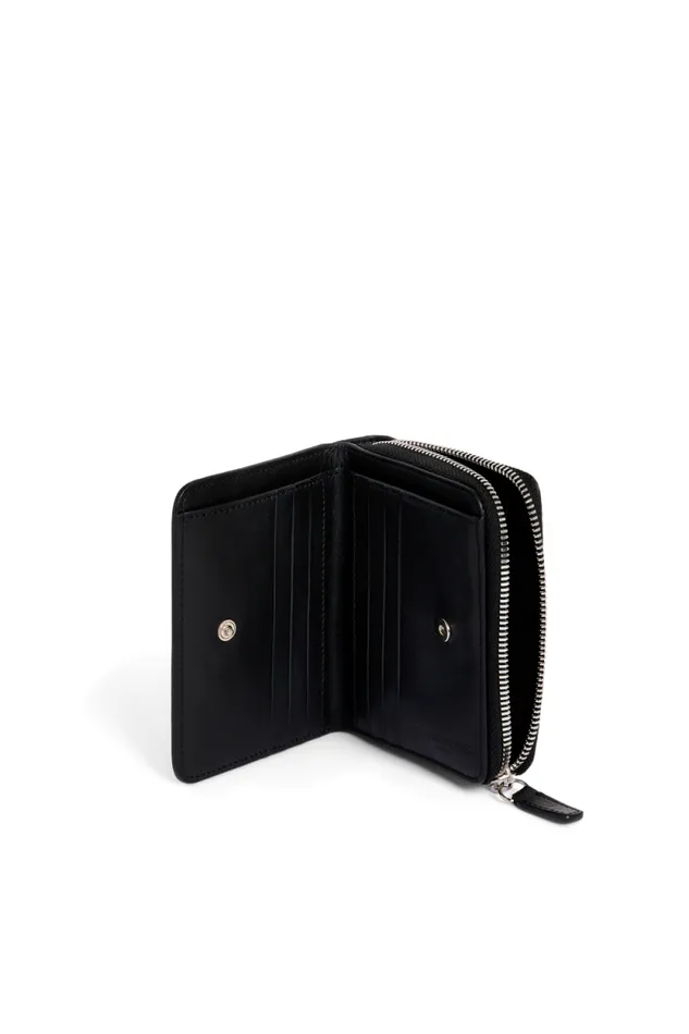 Women Leather Wallet With Studs Black Black Sonia Rykiel Cases
