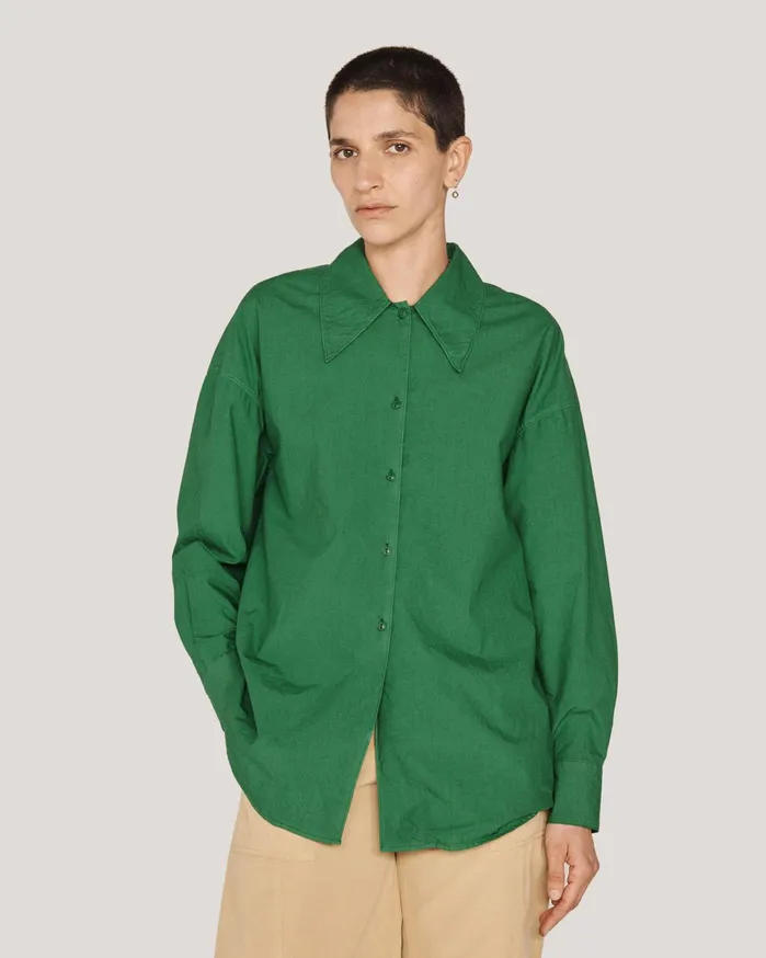 Women Lena Shirt Green YMC Shirts