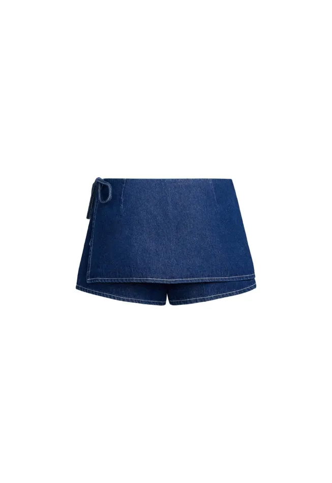 Women Lioness Fashion Bottoms COUNTRYSIDE SKORT Blue Denim