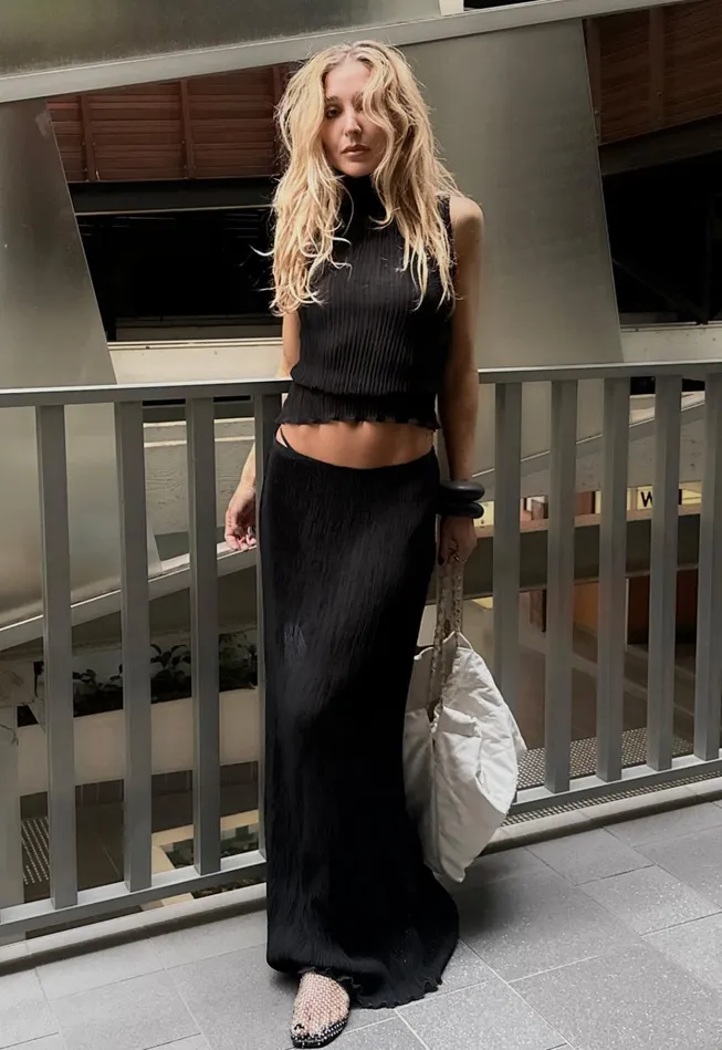Women Lioness Fashion Bottoms FORD MAXI Onyx