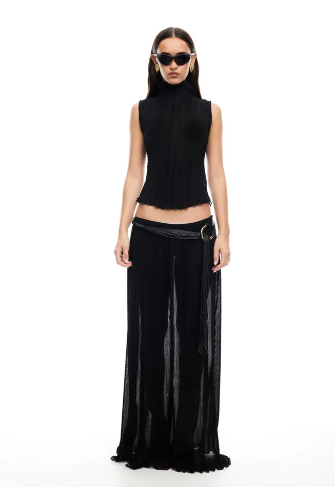 Women Lioness Fashion Bottoms FORD MAXI Onyx Women Lioness Fashion Bottoms FORD MAXI Onyx