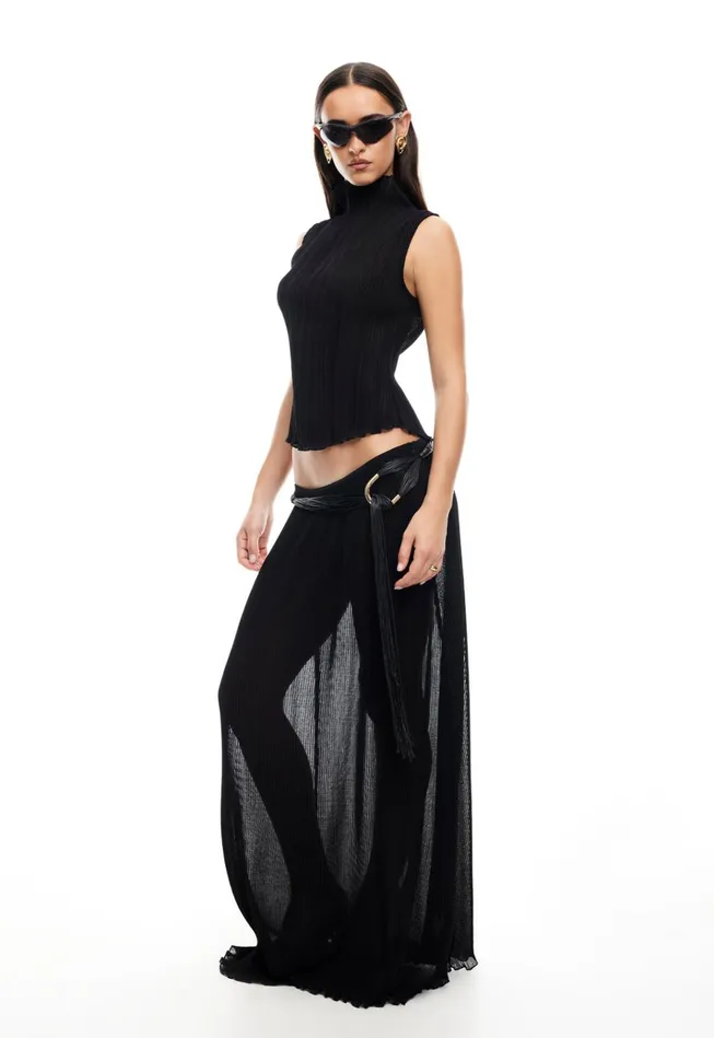 Women Lioness Fashion Bottoms FORD MAXI Onyx Women Lioness Fashion Bottoms FORD MAXI Onyx