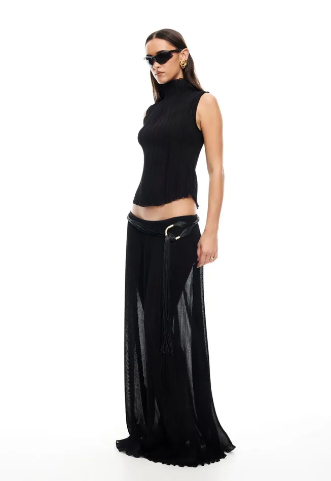 Women Lioness Fashion Bottoms FORD MAXI Onyx Women Lioness Fashion Bottoms FORD MAXI Onyx