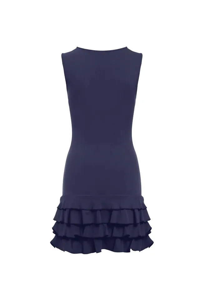 Women Lioness Fashion Dresses BISOUS RUFFLE DRESS Mineral Women Lioness Fashion Dresses BISOUS RUFFLE DRESS Mineral