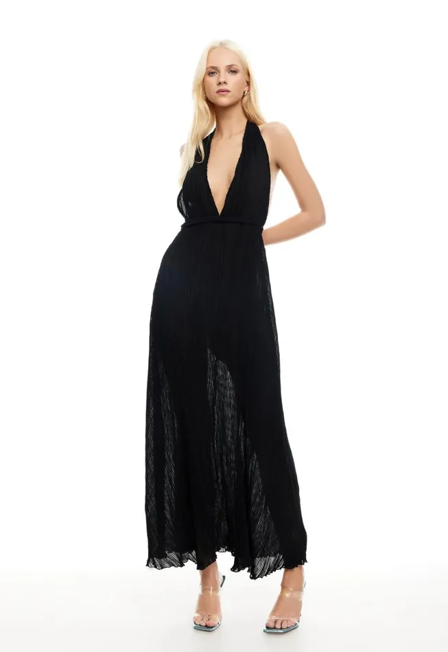 Women Lioness Fashion Dresses FORD MAXI DRESS Onyx Women Lioness Fashion Dresses FORD MAXI DRESS Onyx