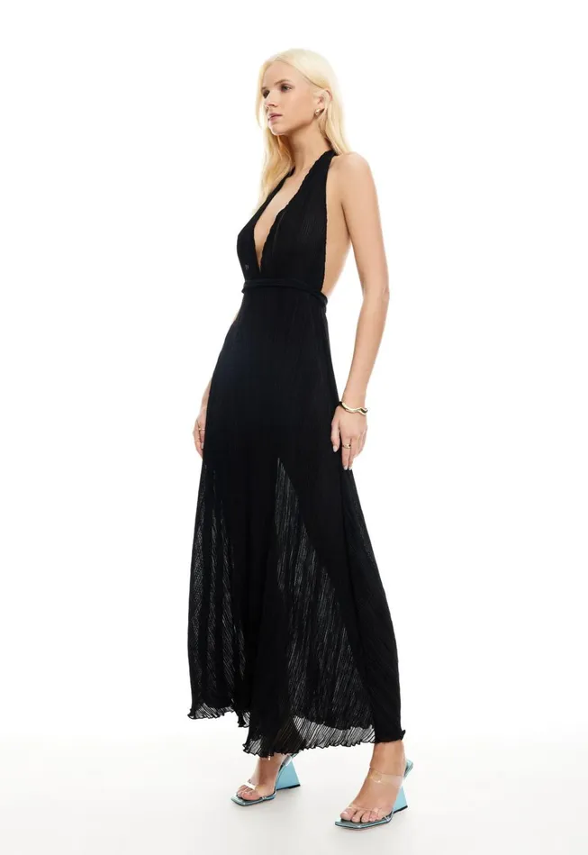Women Lioness Fashion Dresses FORD MAXI DRESS Onyx Women Lioness Fashion Dresses FORD MAXI DRESS Onyx