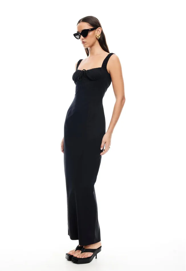 Women Lioness Fashion Dresses HOT NIGHTS MAXI Onyx Women Lioness Fashion Dresses HOT NIGHTS MAXI Onyx