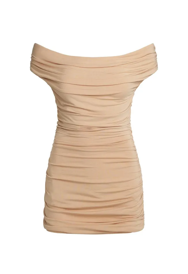 Women Lioness Fashion Dresses MONACO MINI DRESS Camel Women Lioness Fashion Dresses MONACO MINI DRESS Camel
