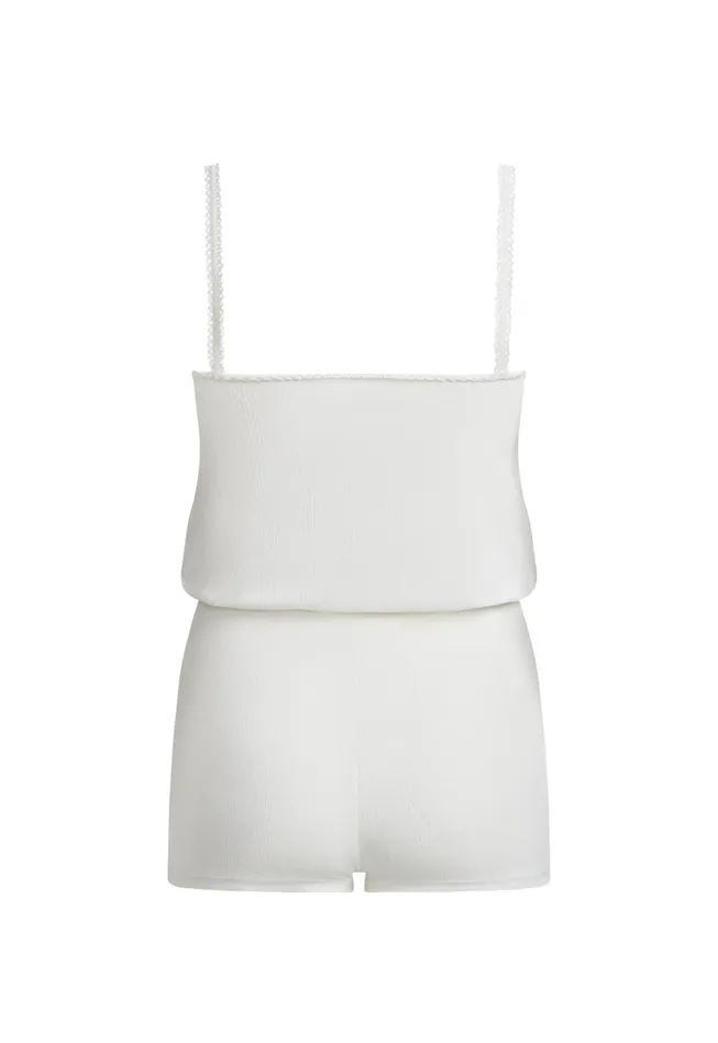 Women Lioness Fashion Dresses POOLSIDE ROMPER Ivory Women Lioness Fashion Dresses POOLSIDE ROMPER Ivory