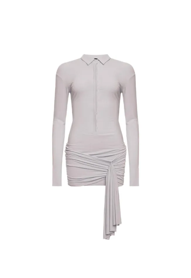 Women Lioness Fashion Dresses SOHO MINI DRESS Grey Women Lioness Fashion Dresses SOHO MINI DRESS Grey