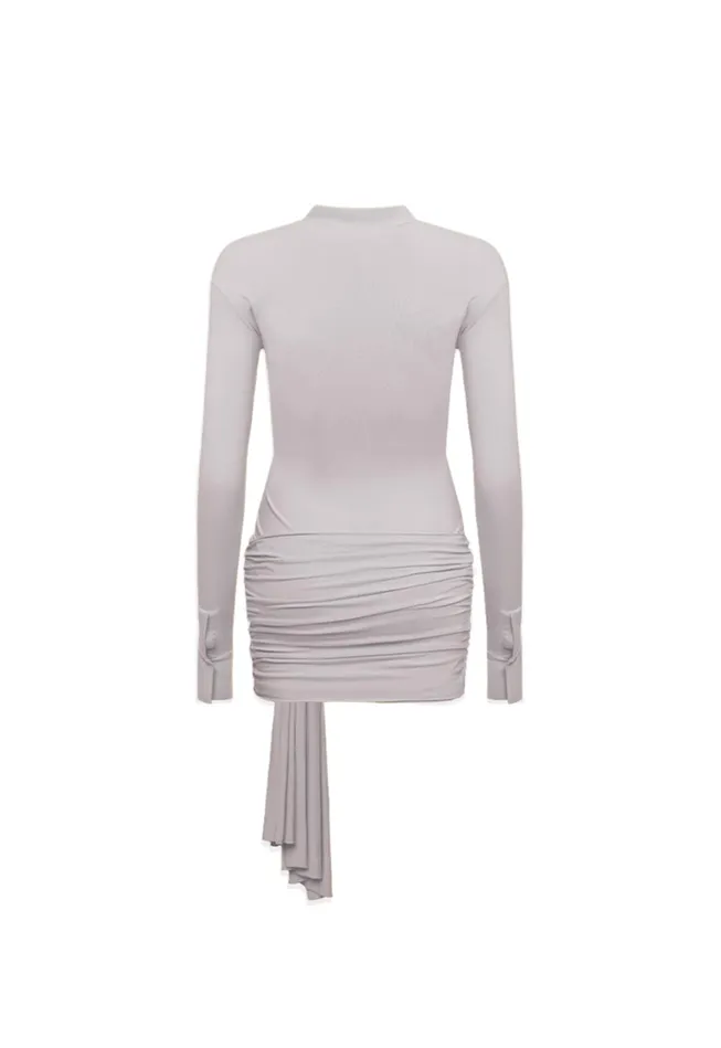 Women Lioness Fashion Dresses SOHO MINI DRESS Grey Women Lioness Fashion Dresses SOHO MINI DRESS Grey