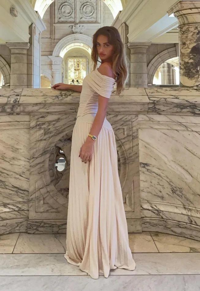 Women Lioness Fashion Field Of Dreams FIELD OF DREAMS MAXI Oatmeal Women Lioness Fashion Field Of Dreams FIELD OF DREAMS MAXI Oatmeal
