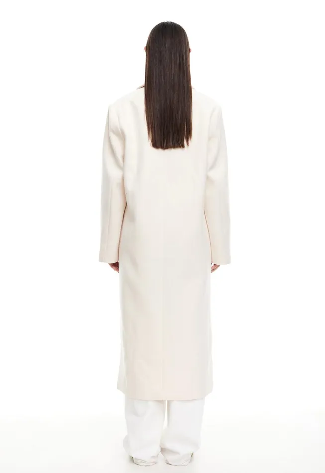 Women Lioness Fashion Outerwear OLSEN COAT Cream