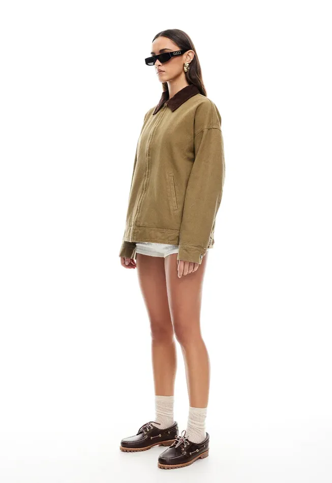 Women Lioness Fashion Outerwear WORKWEAR JACKET Chestnut Women Lioness Fashion Outerwear WORKWEAR JACKET Chestnut