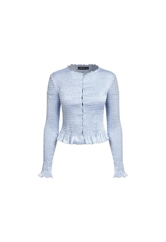 Women Lioness Fashion Sets and Coords TERRA LONG SLEEVE Soft Blue Women Lioness Fashion Sets and Coords TERRA LONG SLEEVE Soft Blue